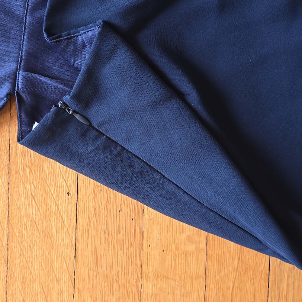 Lulus, Toast to You, Navy, Flutter Sleeve Cutout Jumpsuit, EUC, Women's S - Picture 11 of 16